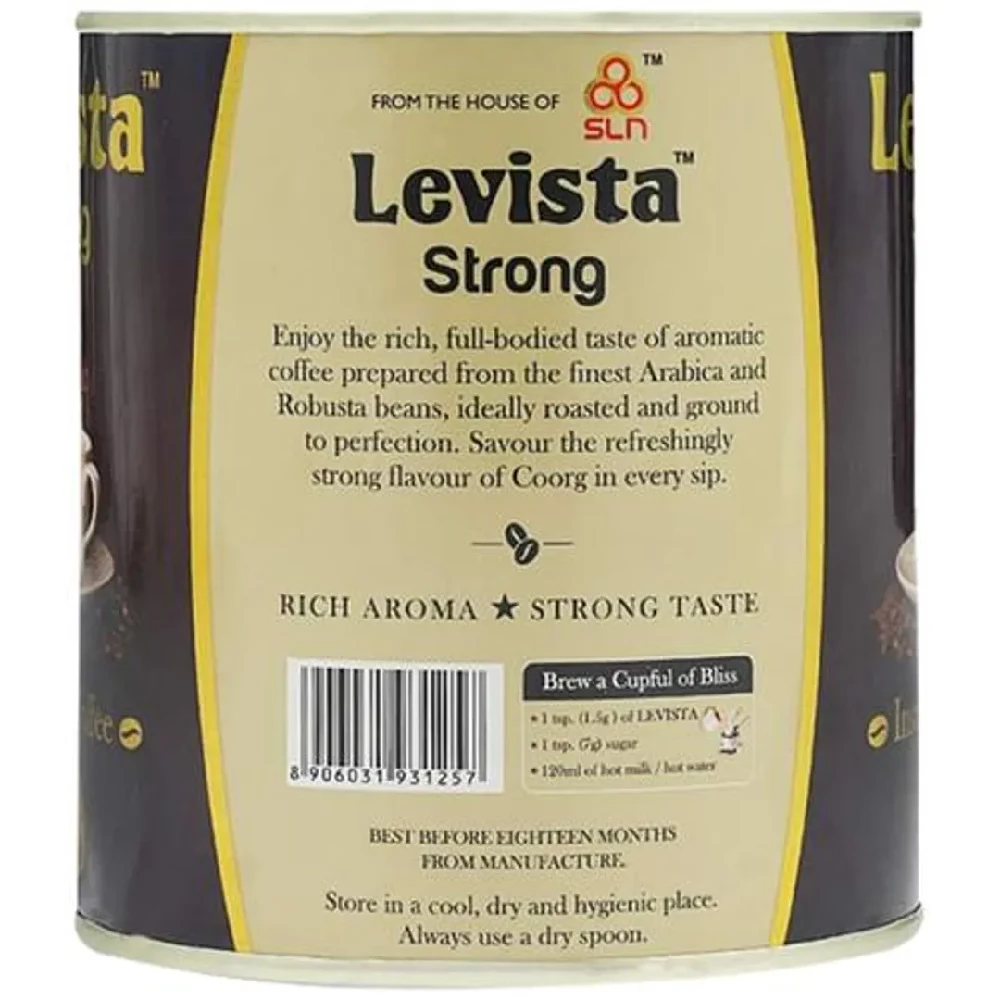 LEVISTA Strong Coffee, 200 g Can-2.webp